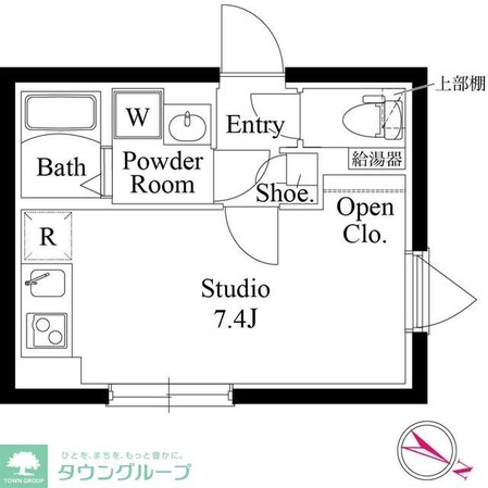 ルリアン西新宿の物件間取画像